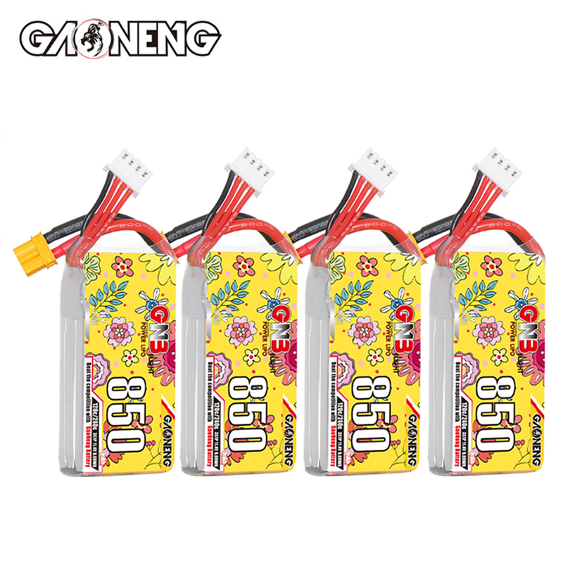 Upgraded GNB 4S 15.2V 850mAh L - Eachine Drone E010 评论和价格