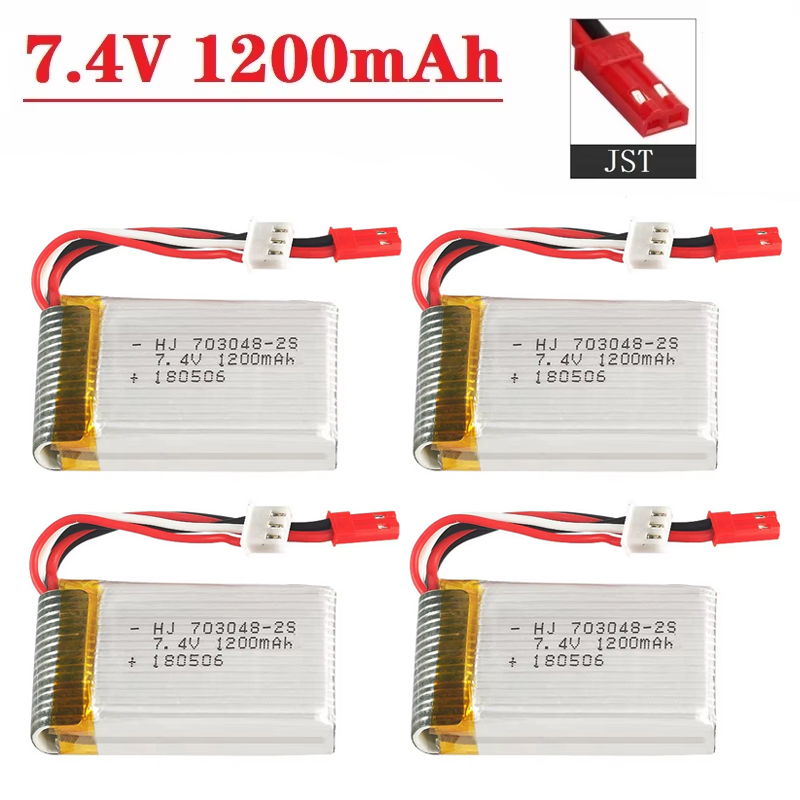 Lipo Battery 2S 7.4V 1200mAh 7 - Drone Battery Li-Ion 评论和价格