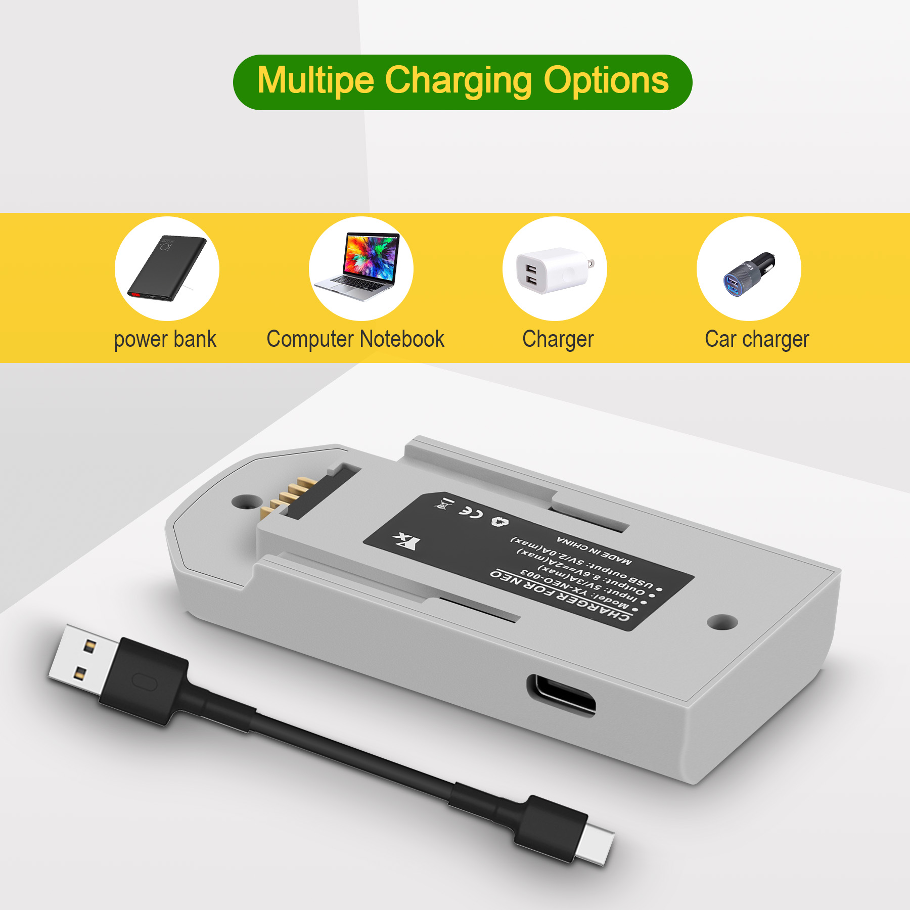 Bidirectional USB Battery Char - Drone Battery Bag 评论和价格