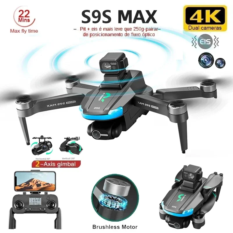 NEW S9S MAX MINI Drone 4K 2-Ax - Drone Battery Box 评论和价格