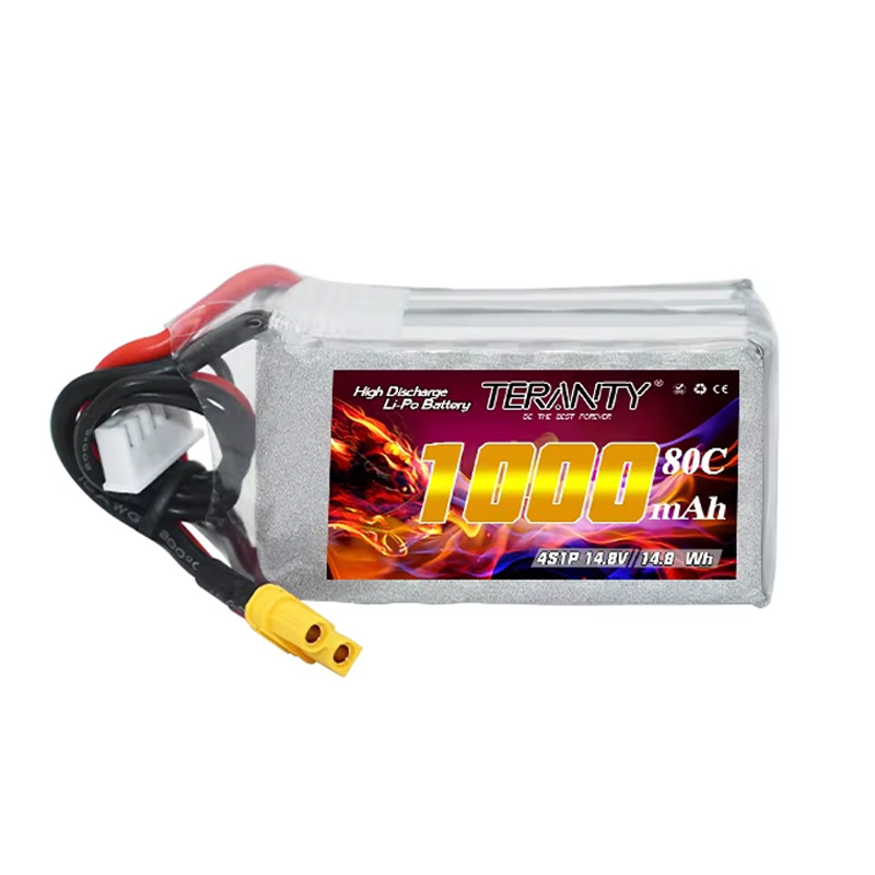 TERANTY 4S 1000mAh 14.8V 80C/1 - Drone Battery Lipo 评论和价格