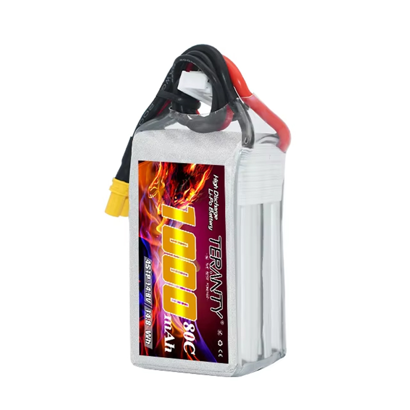 TERANTY 4S 1000mAh 14.8V 80C/1 - Drone Battery Lipo 评论和价格