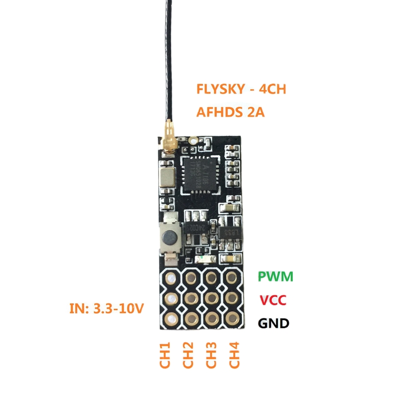 Flysky FS2A Mini Receiver 4CH  - Drone Battery Lipo 评论和价格