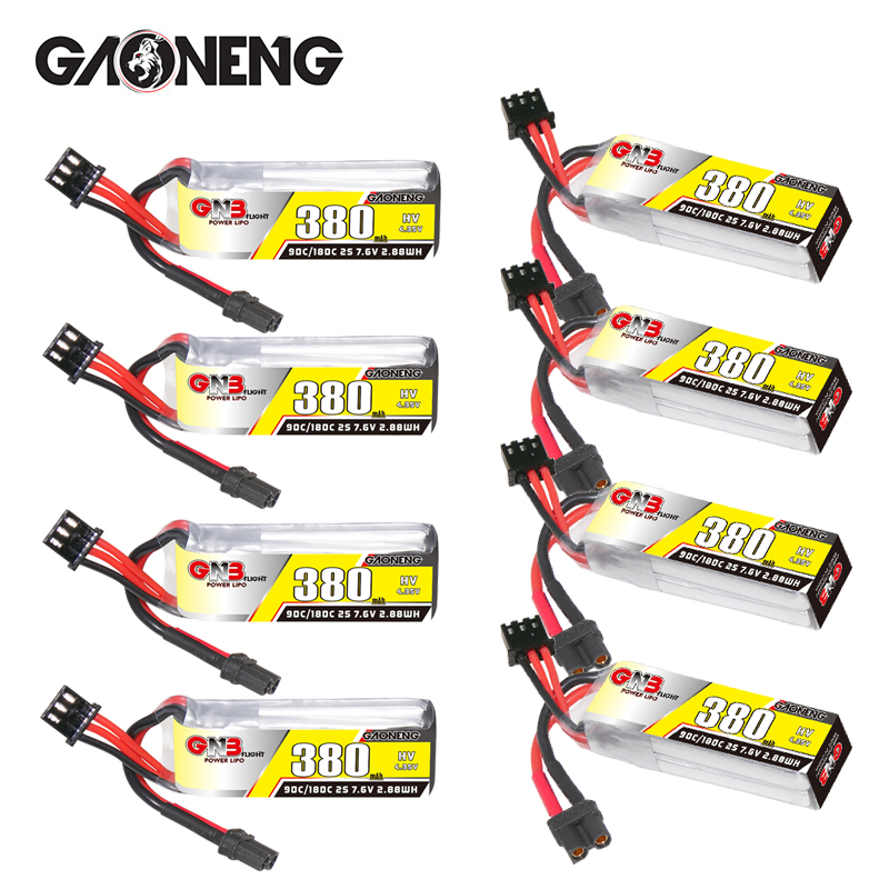 GNB 2S 7.6V 380mAh 90C/180C Li - Drone Battery Lipo 评论和价格