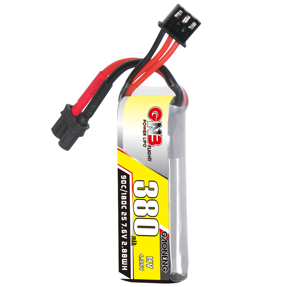 GNB 2S 7.6V 380mAh 90C/180C Li - Drone Battery Lipo 评论和价格