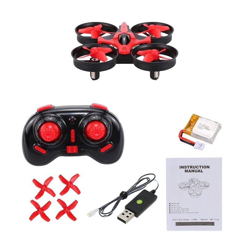 Mini 2.4G 4CH 4-Axis Gyro NH-0 - Eachine Drone E010 评论和价格