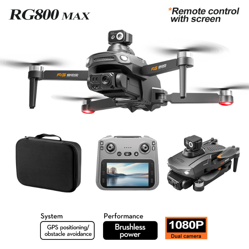 NEW RG800 MAX Drone 1080P HD C - Drone Battery Box 评论和价格