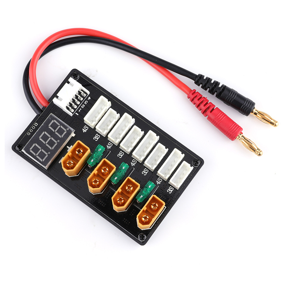 XT60 Plug 3S 4S Lipo Battery P - Drone Battery Parallel Board 评论和价格