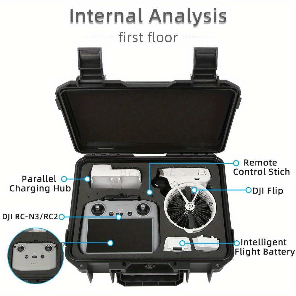 For DJI Flip Hard-Shell Storag - Drone Battery Bag 评论和价格