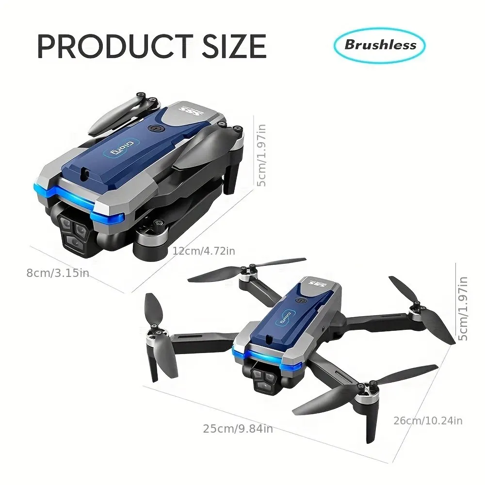 S8S GPS Drone 5G Wifi 8K HD Du - Drone Battery Box 评论和价格